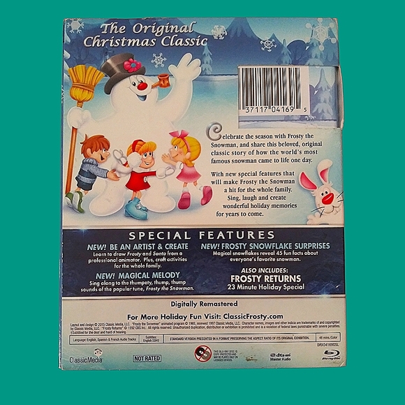 Frosty The Snowman Blu-ray (45th Anniversary Collector's Edition) - Picture 4 of 4